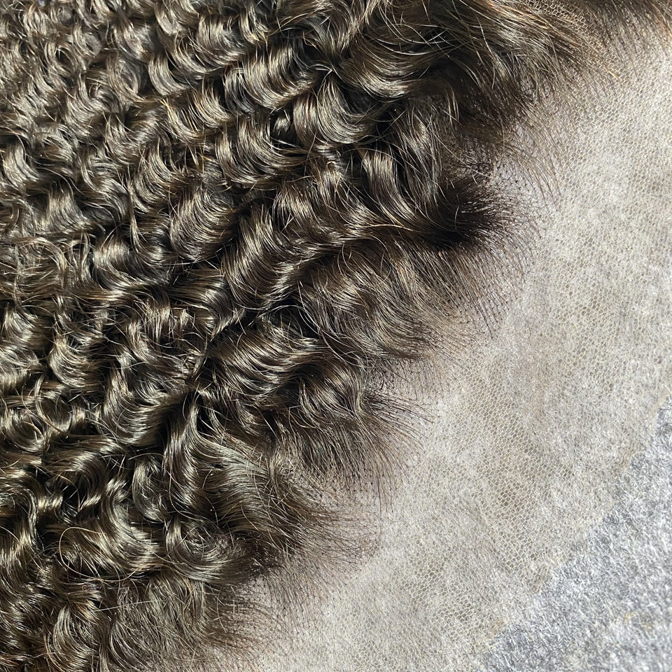 Curly Real Invisible HD Lace 13x6 9x6 Melt Skins Pre Plucked Lace Closure 100% Virgin Human Raw Hair 13x4 7x7 HD Lace Frontal