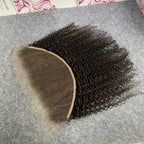 Curly Real Invisible HD Lace 13x6 9x6 Melt Skins Pre Plucked Lace Closure 100% Virgin Human Raw Hair 13x4 7x7 HD Lace Frontal