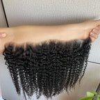 SKINLIKE Curly 13x6 HD Lace Frontal Melt Skins 5x5 6x6 HD Lace Closures Invisiable 13x4 HD Lace Frontal Pre Plucked Hairline