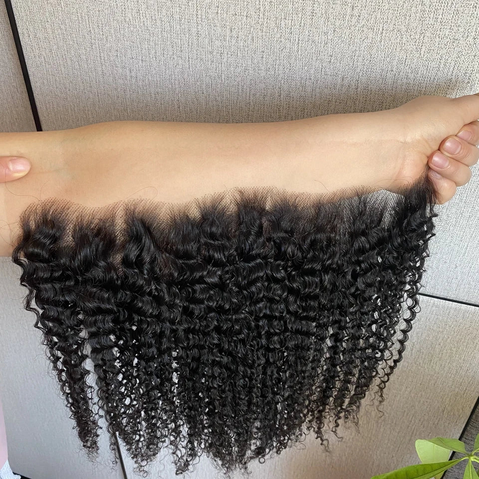 SKINLIKE Curly 13x6 HD Lace Frontal Melt Skins 5x5 6x6 HD Lace Closures Invisiable 13x4 HD Lace Frontal Pre Plucked Hairline