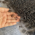 Invisible HD Lace 4c Kinky Hairline SKINLIKE Melt Skin 5x5 6X6 Closure Only Deep Curly Hair 13x4 13x6 HD Lace Fronta Only