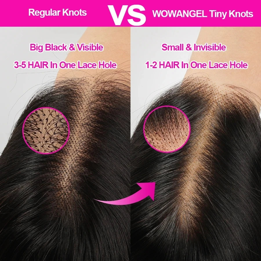 HD Full Lace Frontal Only Curly Edges Baby Hair Deep Curly 13x6 Invisiable Melt Skins PrePlucked 7x7 HD Lace Closure Human Hair