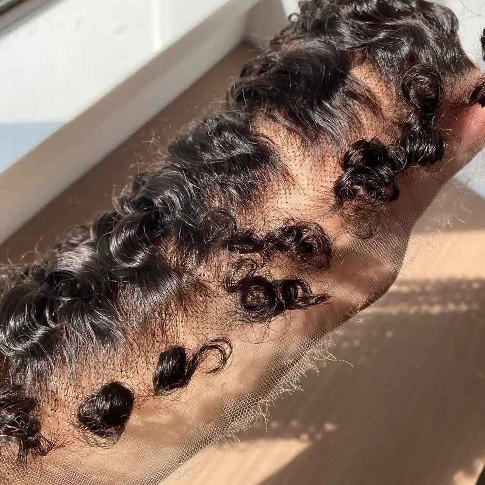 SKINLIKE HD 5x5 6X6 Lace Closure Only Melt Skin Kinky Curly Hair With 4c Kinky Hairline Invisible 13x4 13x6 HD Lace Frontal Only