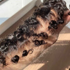 SKINLIKE HD 5x5 6X6 Lace Closure Only Melt Skin Kinky Curly Hair With 4c Kinky Hairline Invisible 13x4 13x6 HD Lace Frontal Only