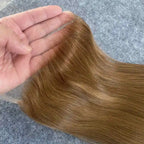 13x4 13x6 HD Lace Frontal Only Melt Skins #27 Honey Blonde Brazilian Remy Straight Human Hair 5x5 6x6 HD Lace Closure PrePlucked