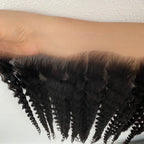 Deep Wave 13x6 HD Lace Frontal Melt Skins 5x5 6x6 7x7 HD Closure Invisiable HD Lace Closure 100% Human Hair Pre Plucked Hairline