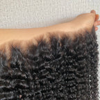 Curly Real Invisible HD Lace 13x6 9x6 Melt Skins Pre Plucked Lace Closure 100% Virgin Human Raw Hair 13x4 7x7 HD Lace Frontal