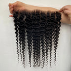 Deep Wave 13x6 HD Lace Frontal Melt Skins 5x5 6x6 7x7 HD Closure Invisiable HD Lace Closure 100% Human Hair Pre Plucked Hairline