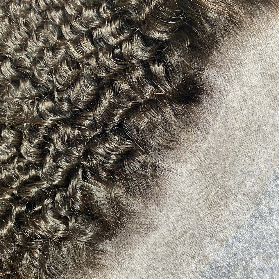Curly Real Invisible HD Lace 13x6 9x6 Melt Skins Pre Plucked Lace Closure 100% Virgin Human Raw Hair 13x4 7x7 HD Lace Frontal