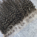 Invisible Real HD Full Long 13x6 Lace Frontal Only Kinky Curly 4C kinky Edges Melt Skin Pre Plucked Swiss HD Closure Human Hair