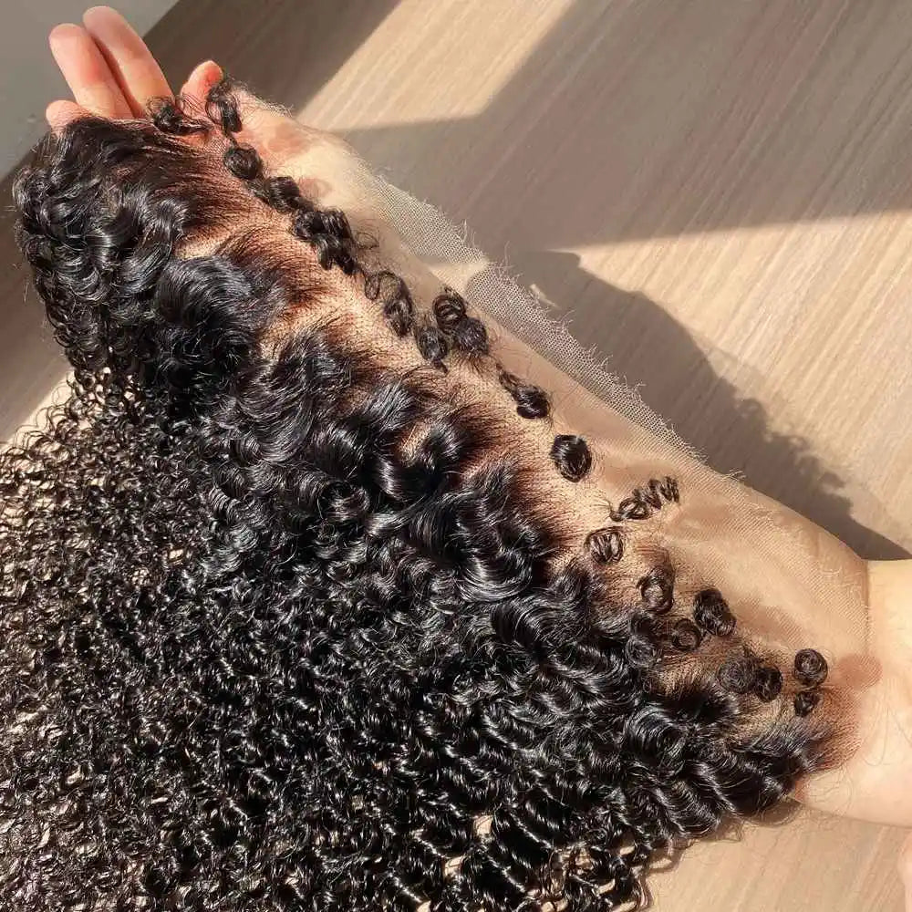 SKINLIKE HD 5x5 6X6 Lace Closure Only Melt Skin Kinky Curly Hair With 4c Kinky Hairline Invisible 13x4 13x6 HD Lace Frontal Only