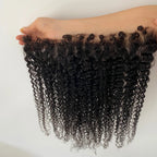 SKINLIKE Invisible HD 5x5 6X6 Lace Closure Only Melt Skin Kinky Curly Hair With 4c Kinky Hairline 13x4 13x6 HD Lace Fronta Only
