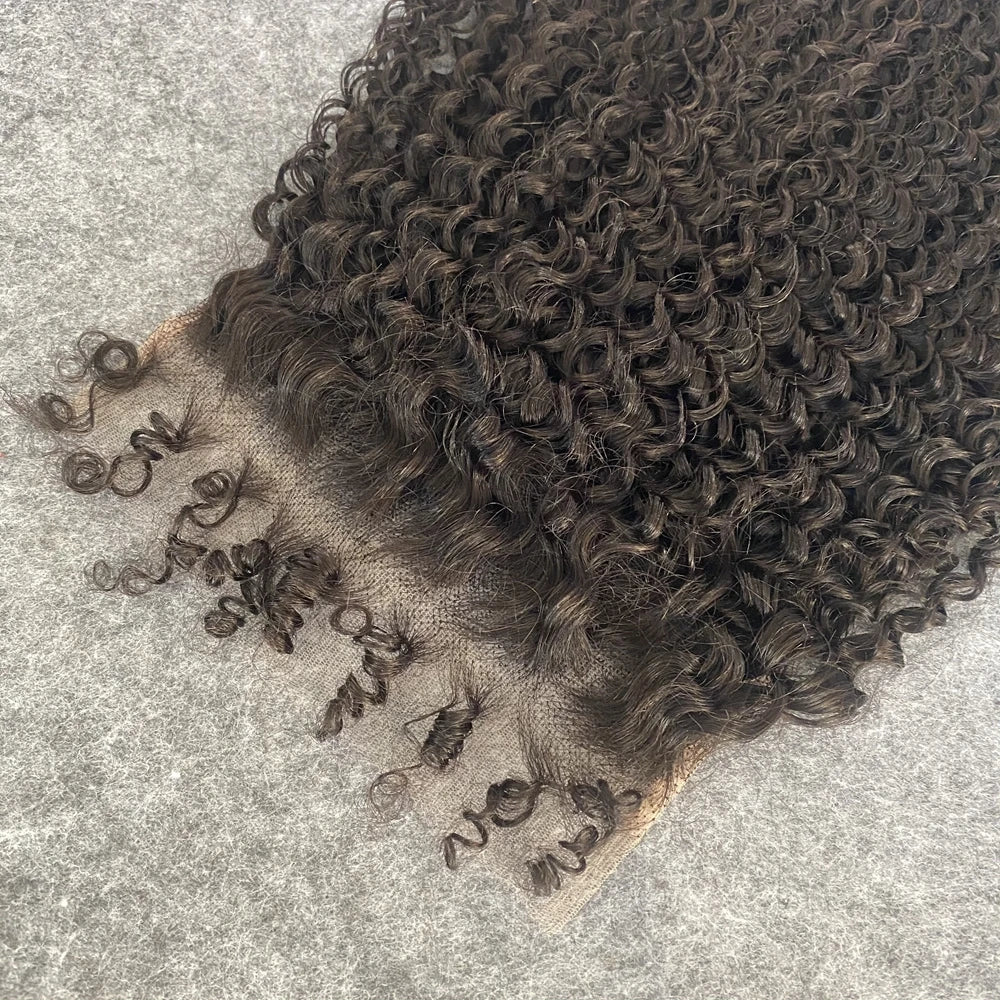Invisible HD Lace Melt 4c Kinky Edges Afro Kinky Curly 6x6 HD Lace Closure Only Remy Human Hair Afro Kinky Curly 7x7 HD Closure
