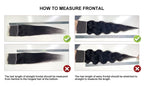 Deep Wave 13x6 Invisible HD Lace Frontal 4×4 HD Lace Closure Melt Skins Pre Plucked Ear to Ear Brazilian Human Hair For Women